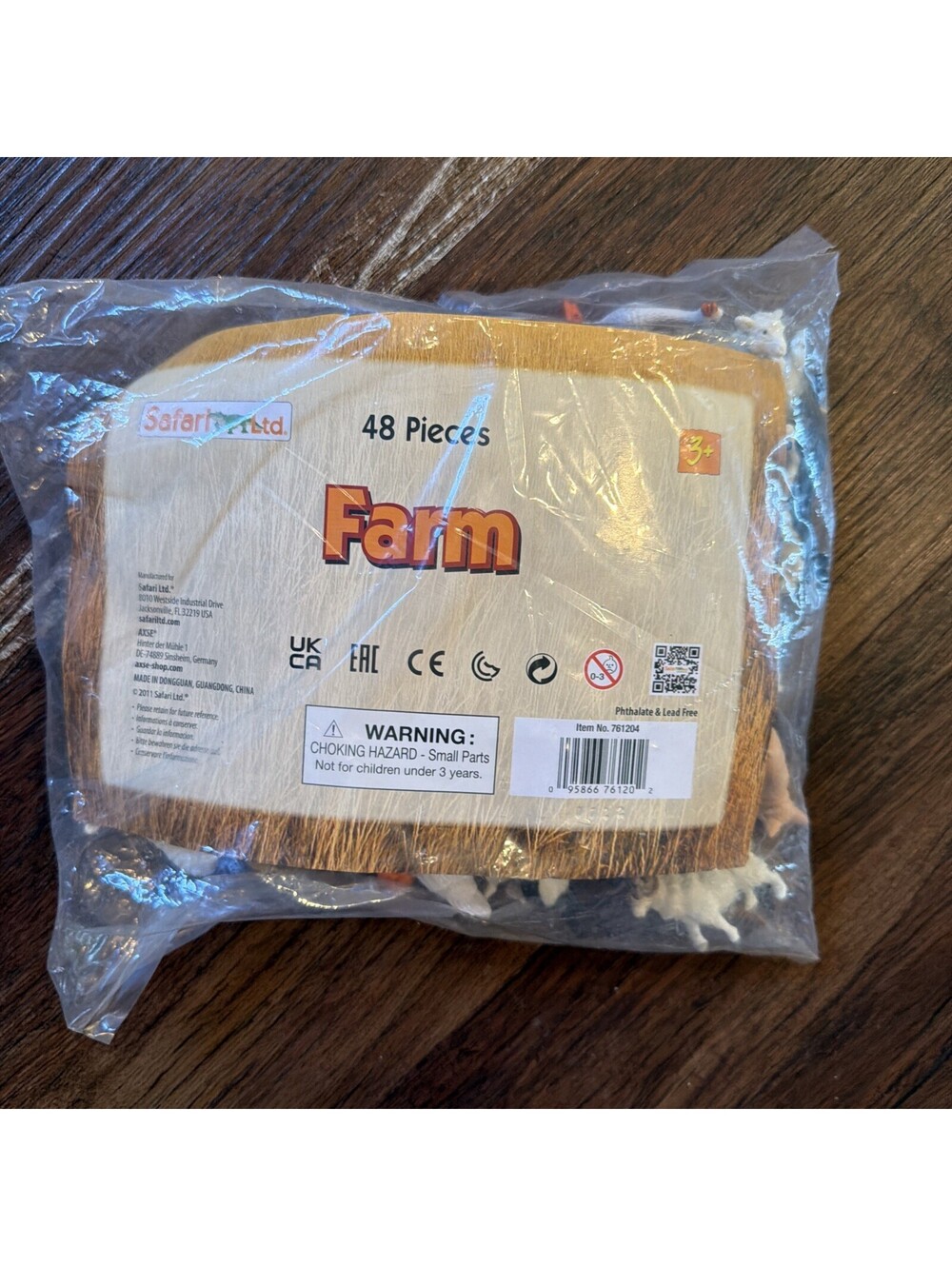 🐄 Safari Ltd Farm Bulk Bag #761204 48 Piece Animal Figure Set